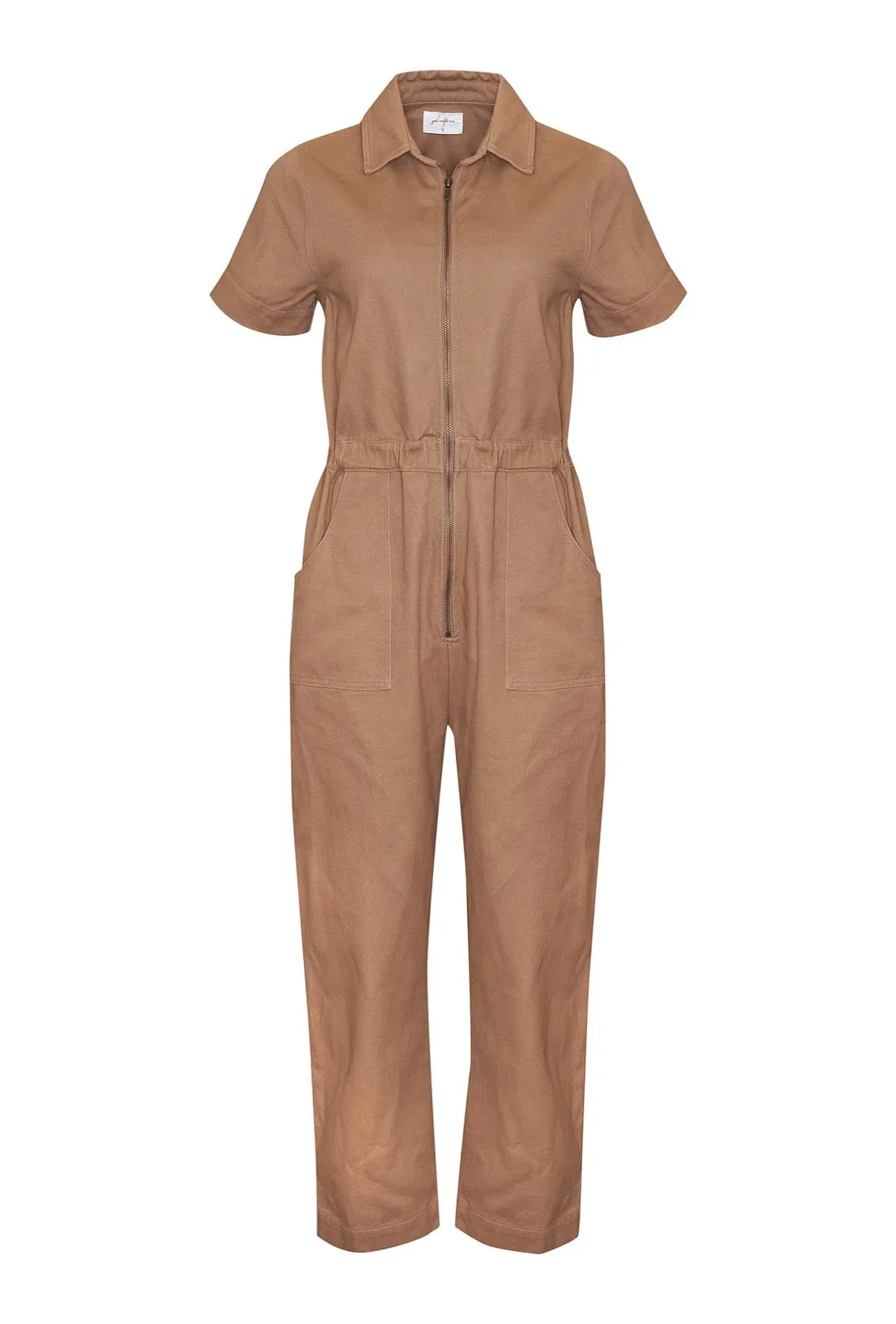 Adalita Jumpsuit - Mocha Denim