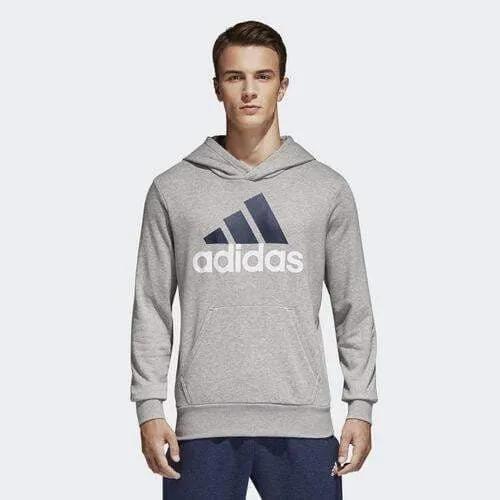 Adidas Men's Essential big Logo Fleece Hoodie