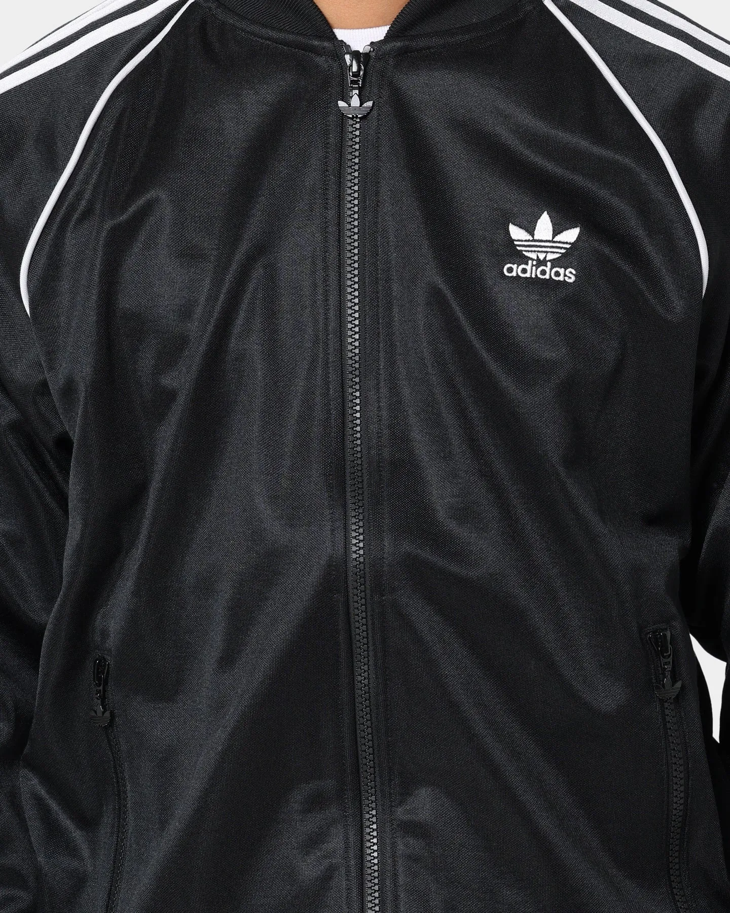 Adidas SST High Shine Track Jacket Black