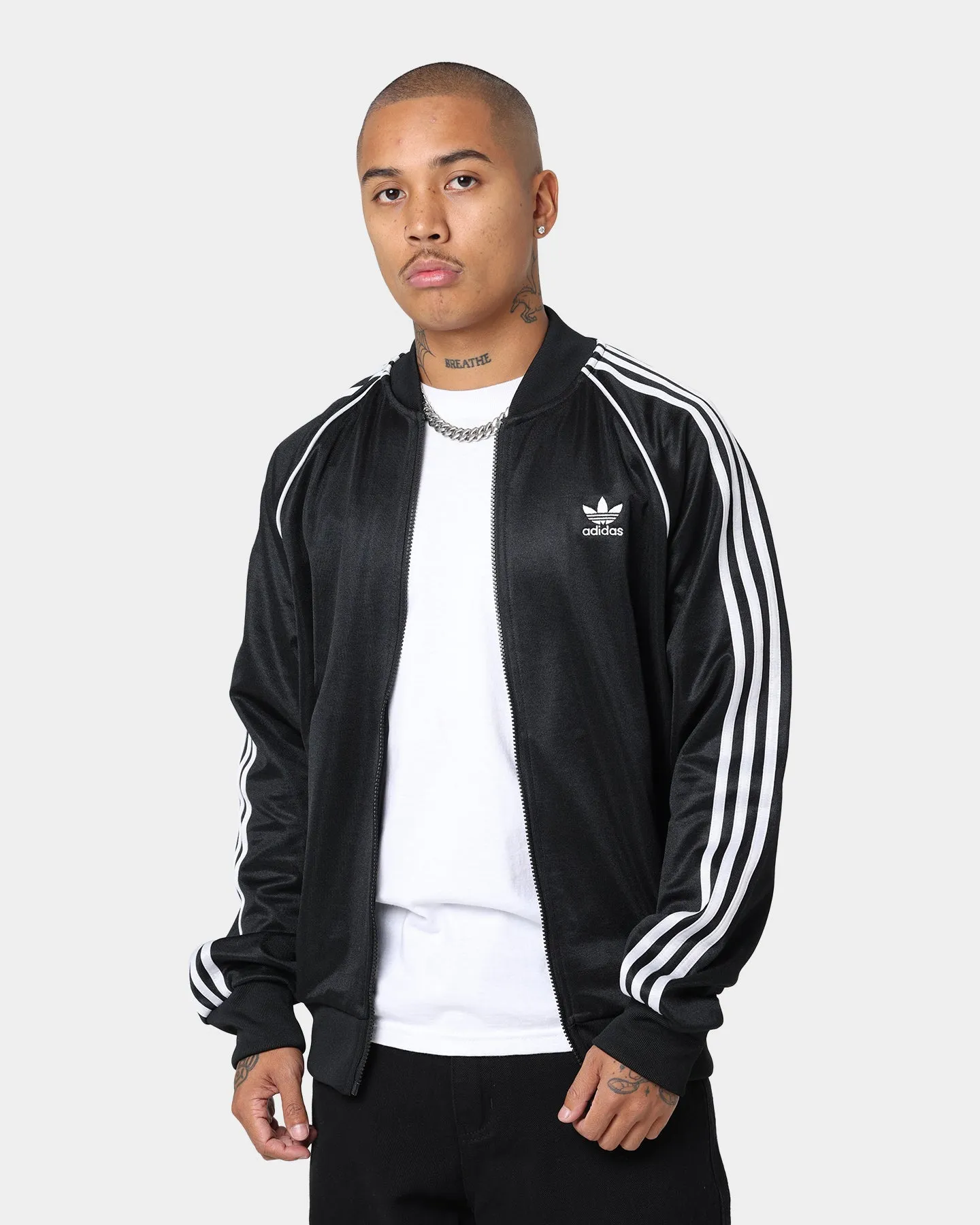 Adidas SST High Shine Track Jacket Black