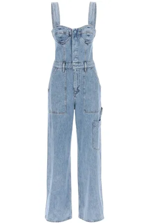 Agolde pandora denim jumpsuit