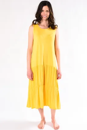 Allison Bamboo Maxi Dress - Marigold