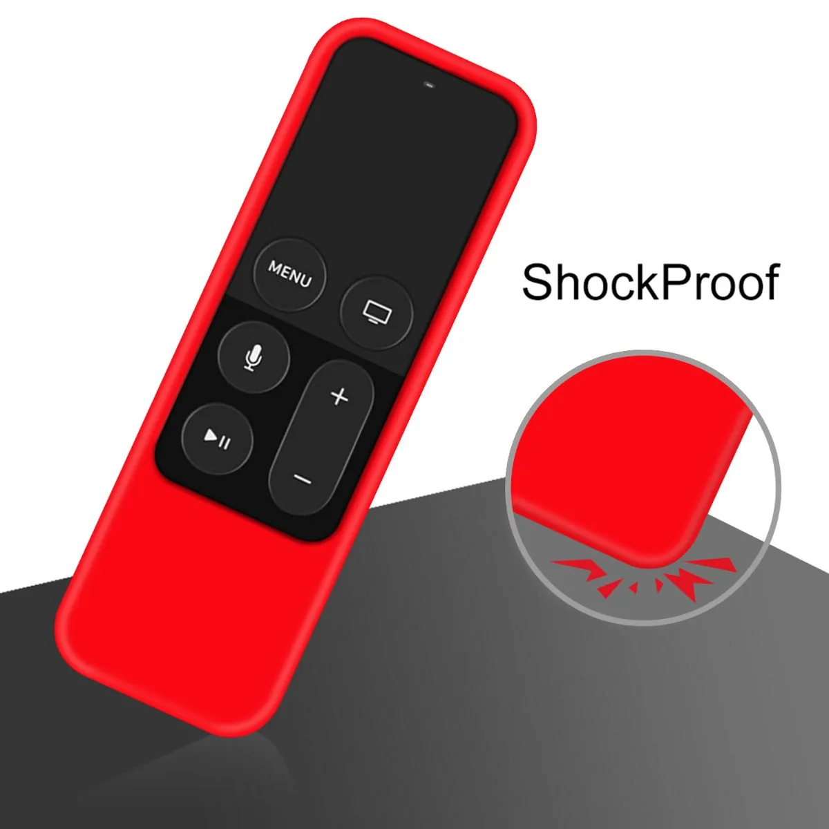 Apple TV 4K 5th/4th Gen Remote Lightweight Silicone Case | Fintie