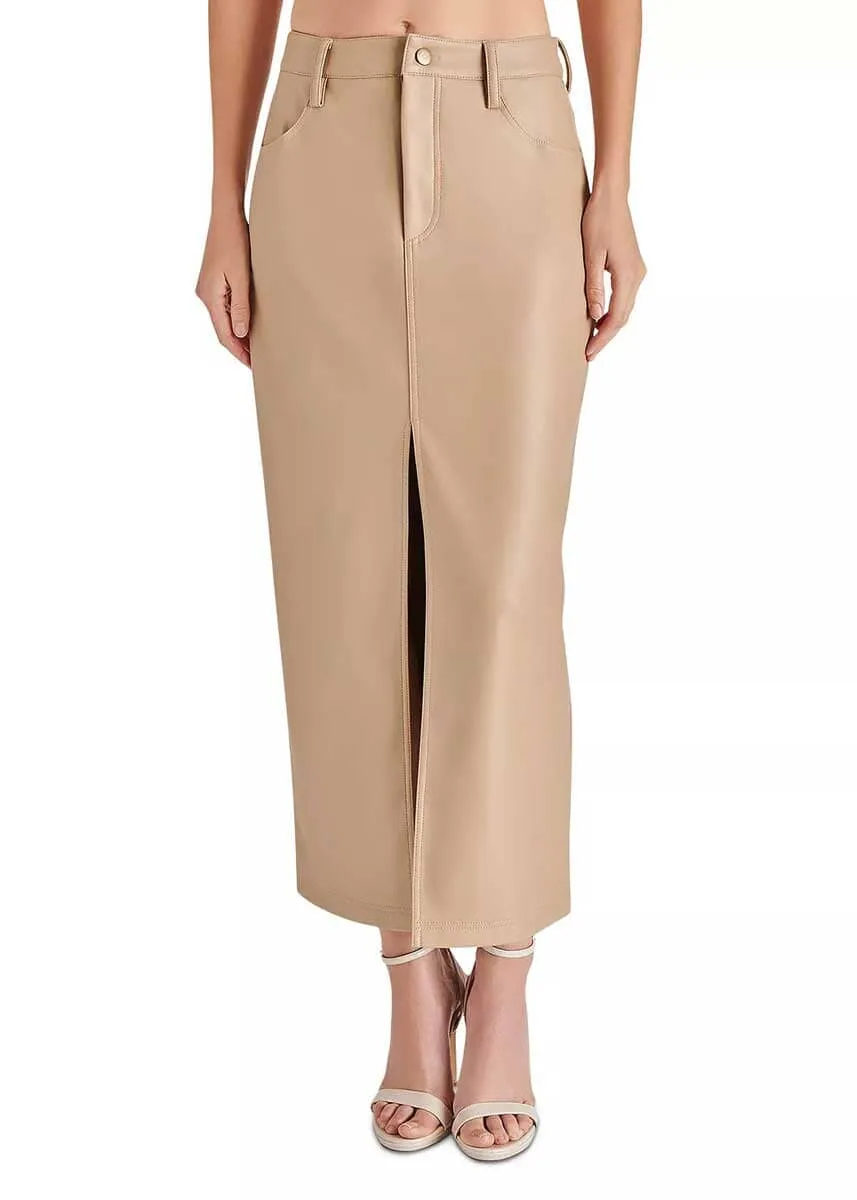 Avani Midi Skirt - Camel