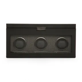 Axis Triple Watch Winder with Storage