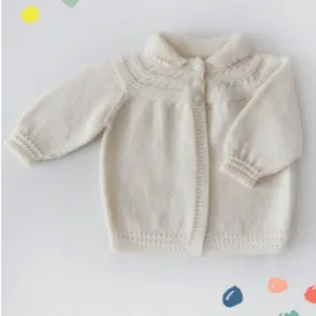 Baby Jacket & Hat Knitting Pattern (CRU1859)