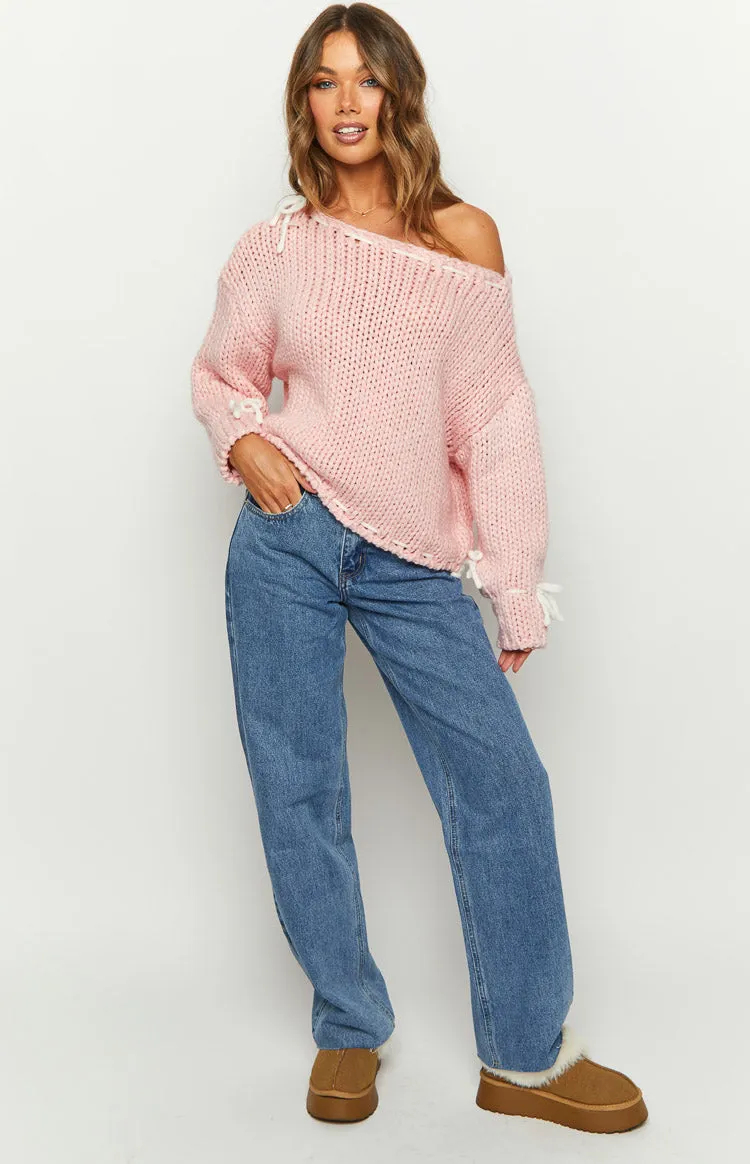 Bea Baby Pink Sweater