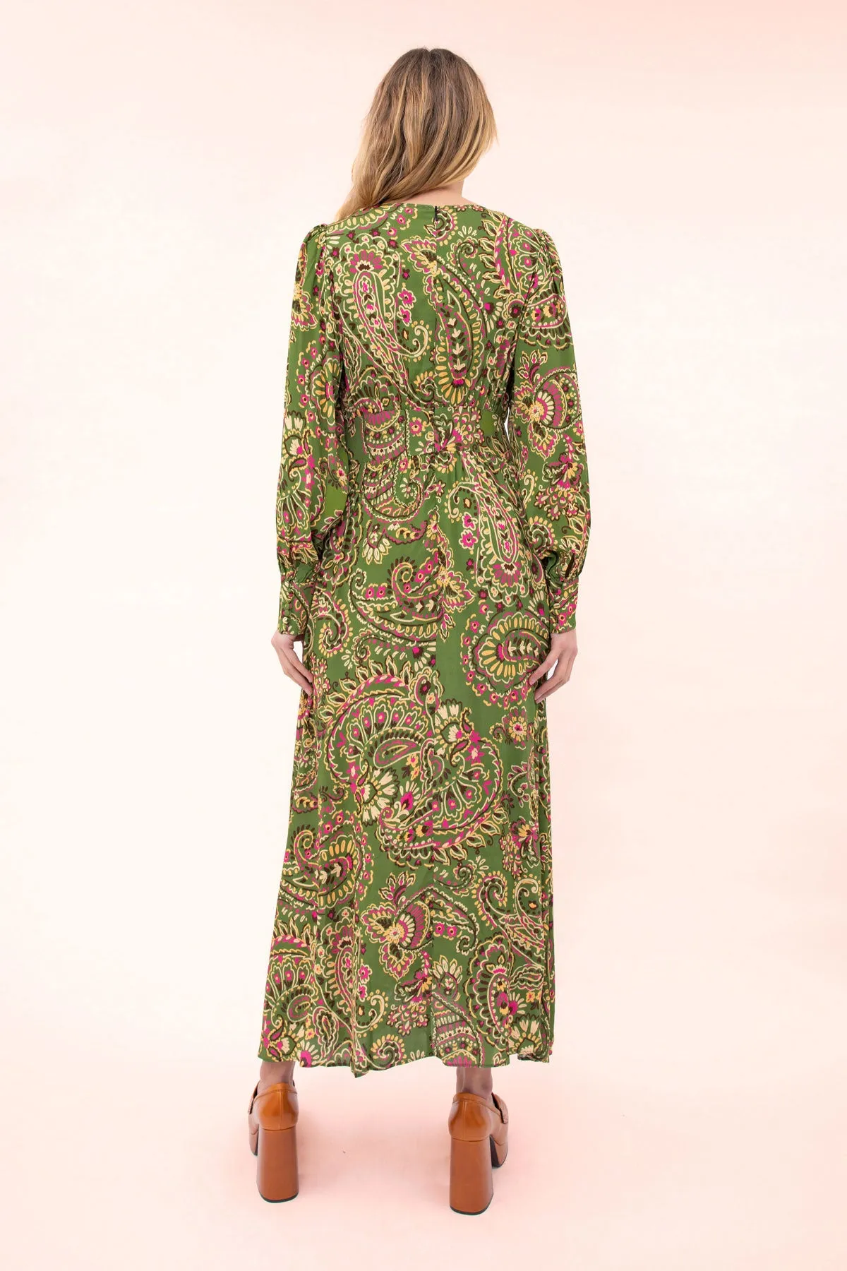 Billy Paisley Maxi Dress