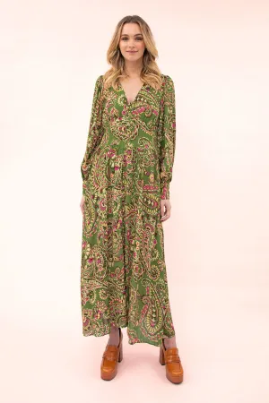 Billy Paisley Maxi Dress