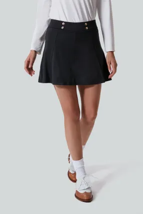 Black 15 Inch Renee Golf Skirt