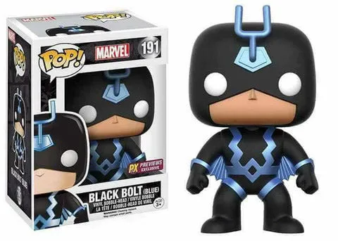 Black Bolt (Blue) 191 - Previews Exclusive  [Damaged: 7/10]