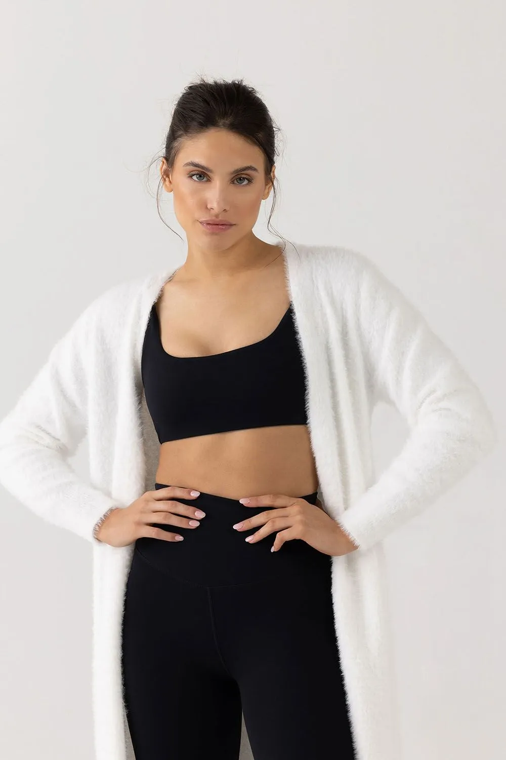 Bloch Eyelash Longline Cardigan