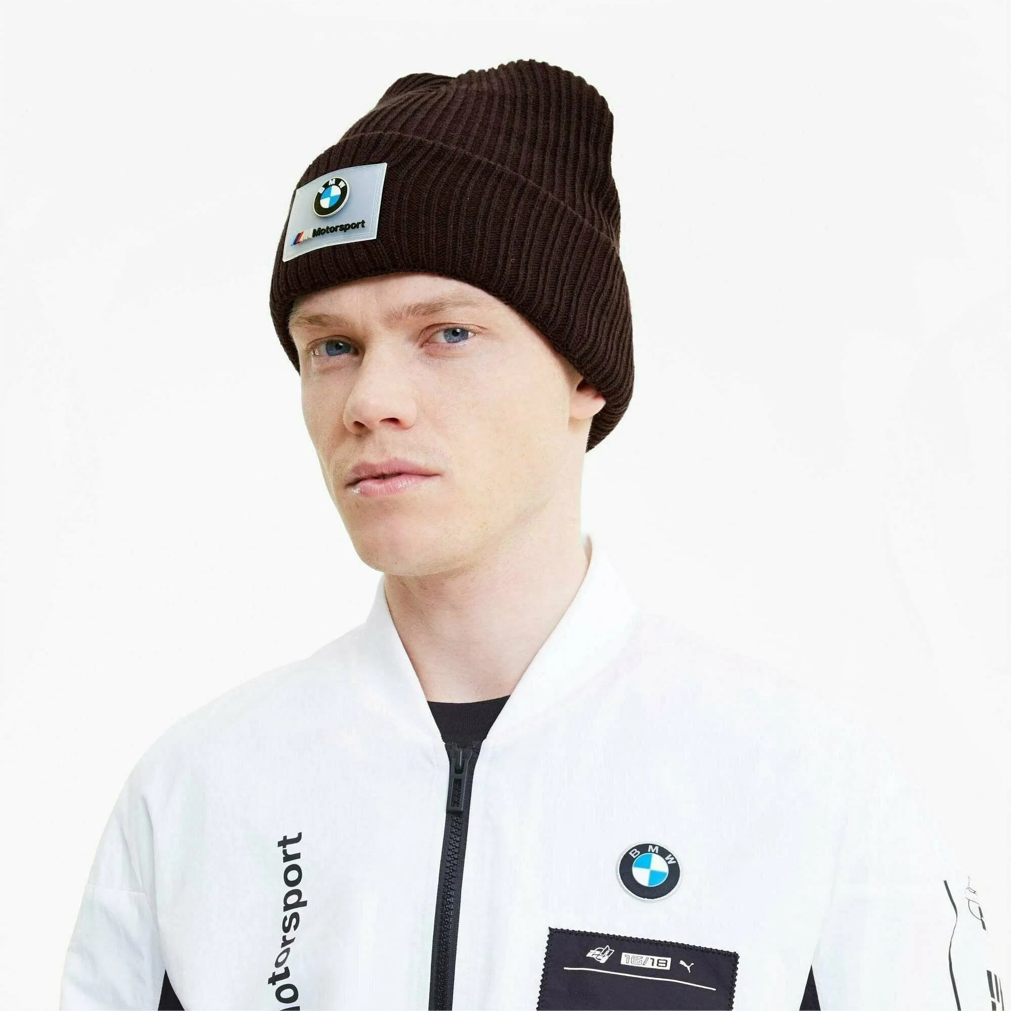 BMW Motorsports Puma Beanie- Black