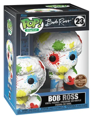 Bob Ross (Splatter) 23 - NFT Exclusive /1200 made [Condition: 8/10]