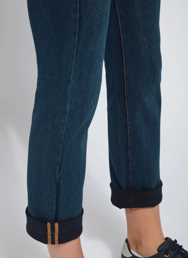 Boyfriend Denim (Plus Size, 26" Inseam Cuffed)