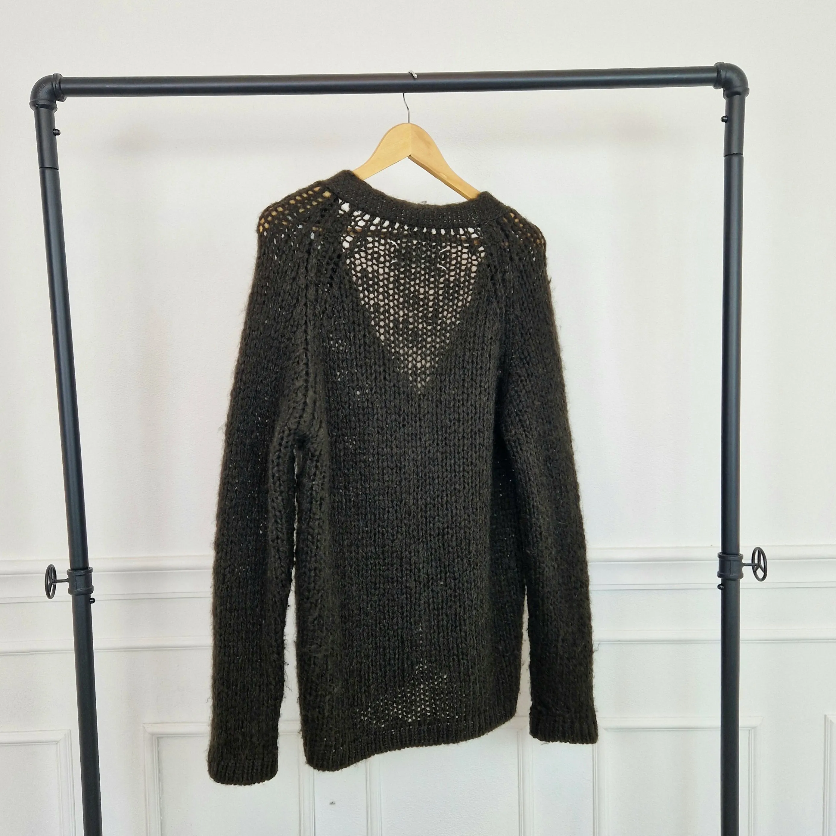 Cardigan Martin Margiela lana e mohair