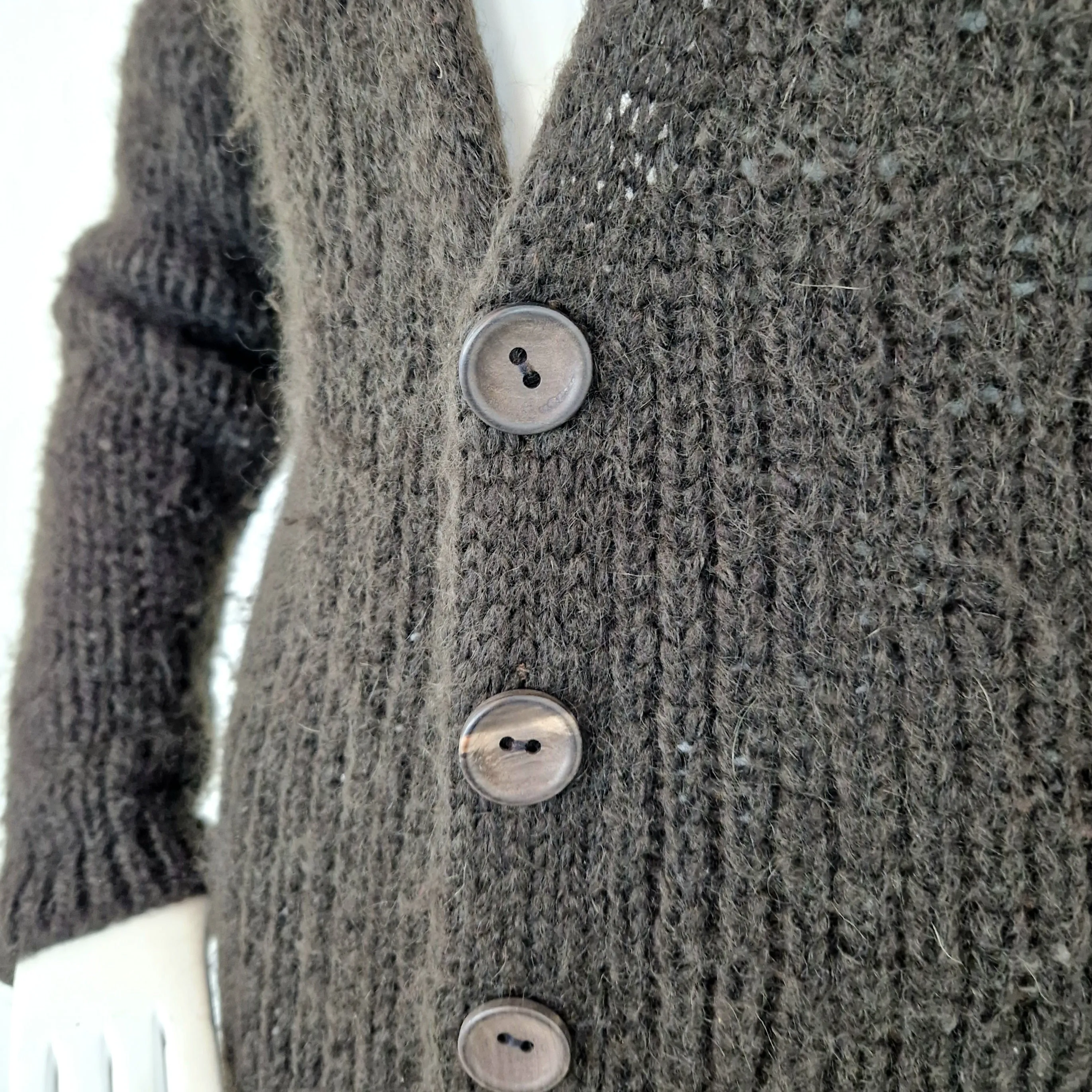 Cardigan Martin Margiela lana e mohair