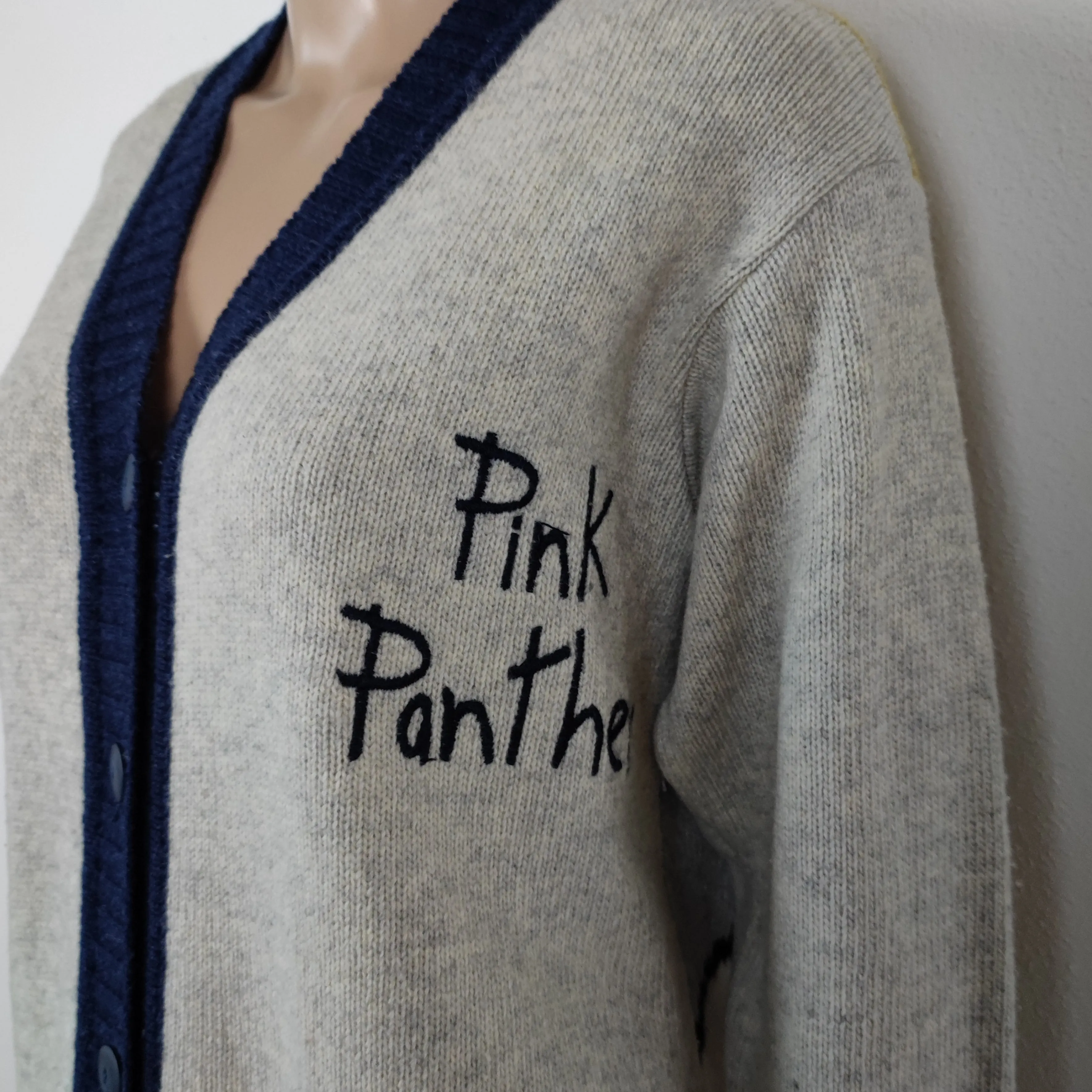 Cardigan vintage Jc de Castelbajac Pink Panther