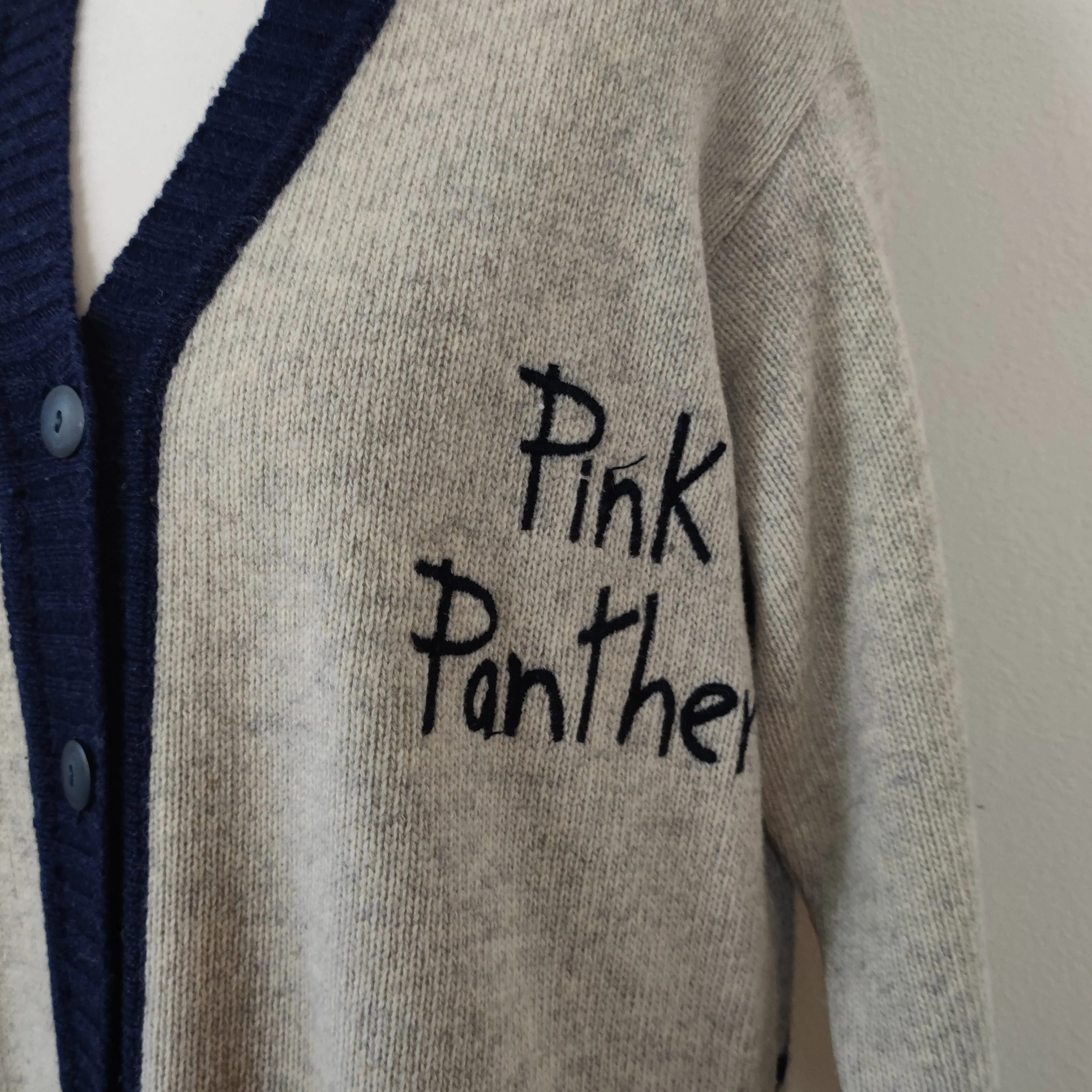 Cardigan vintage Jc de Castelbajac Pink Panther