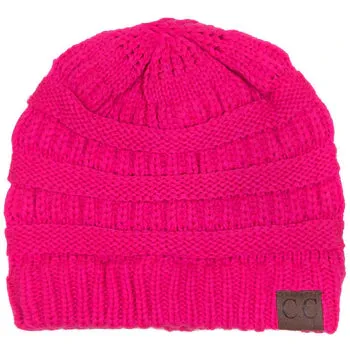 C.C  Solid Color Beanie