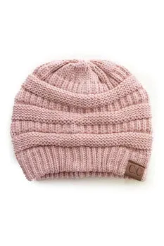 C.C  Solid Color Beanie