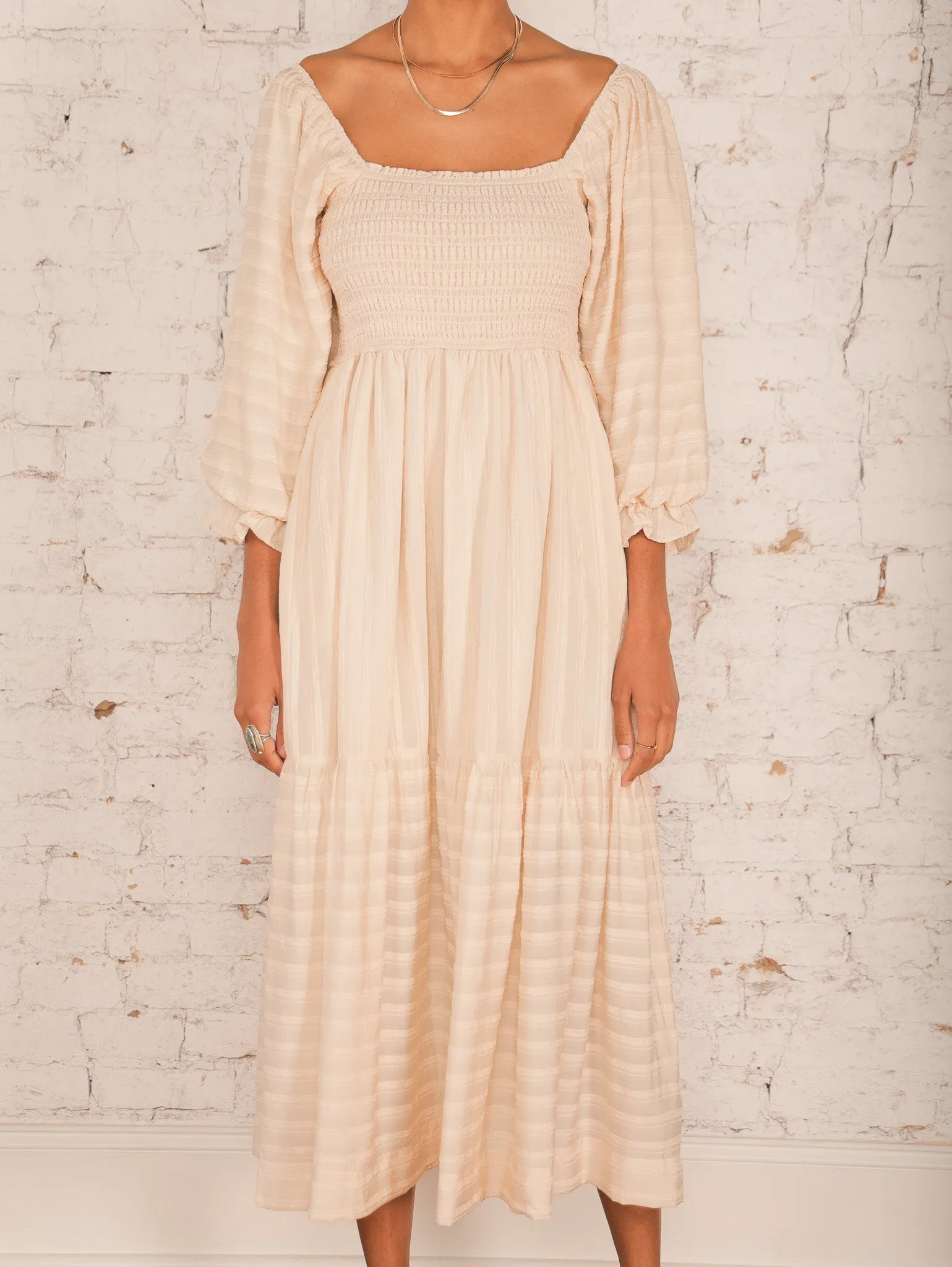 Clair Smocked Maxi Dress