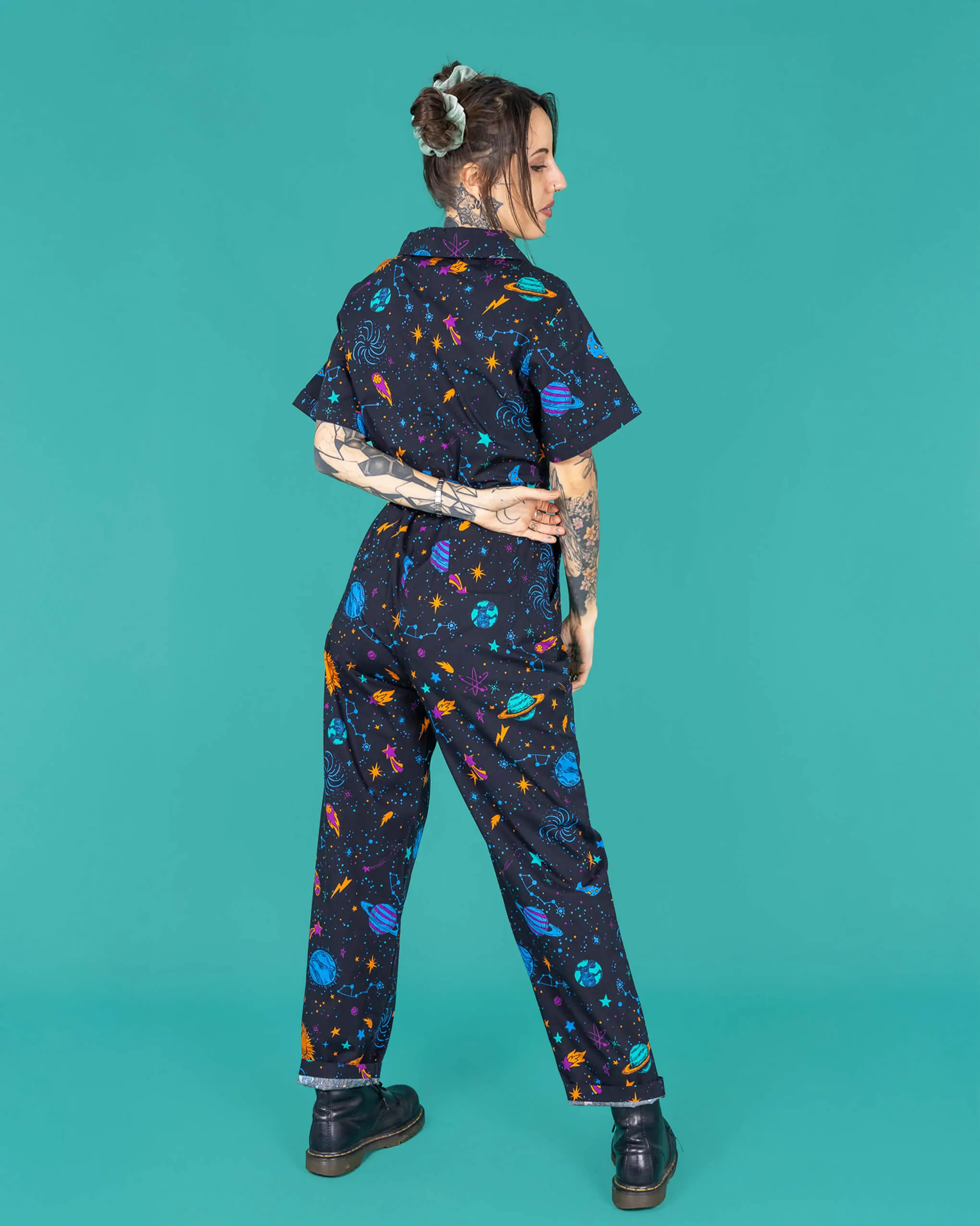 Cosmic Space Stretch Jumpsuit