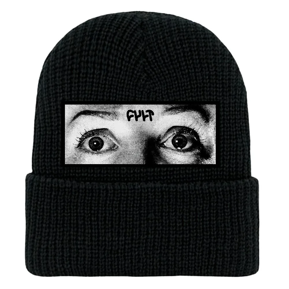 Cult Eyes Beanie - Black