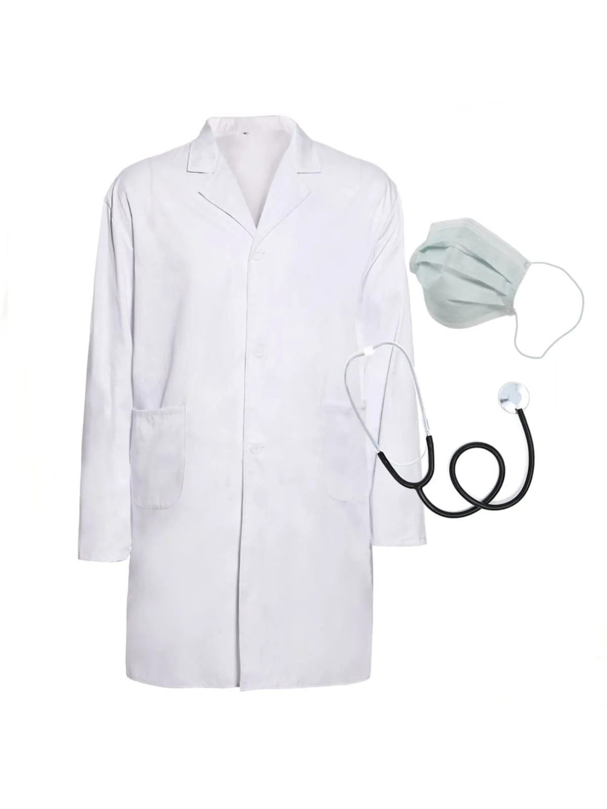 Doctor Lab Coat Costume Set - Adult