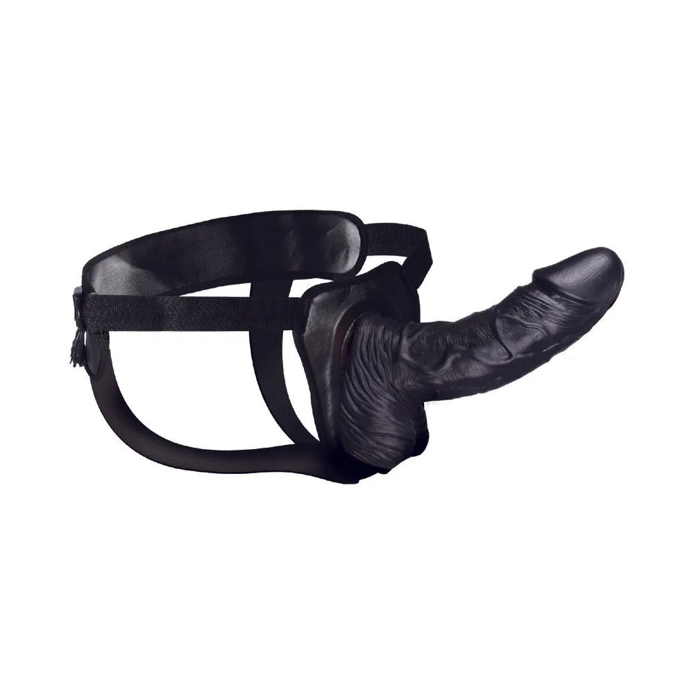 Erection Assistant Hollow Strap-On 8.5 in. Black