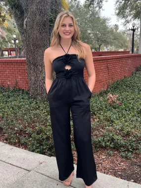 FIONA JUMPSUIT IN BLACK