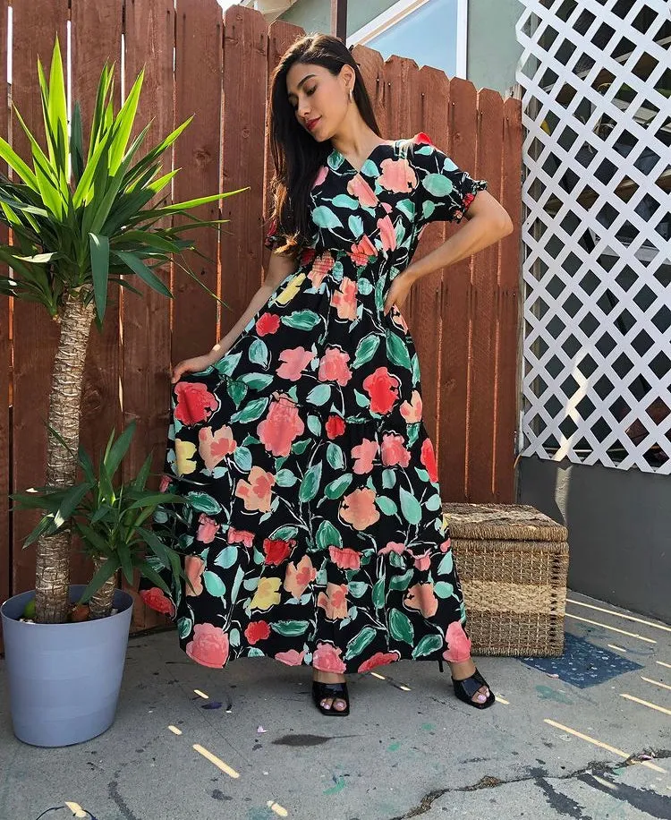 Floral Print Dress