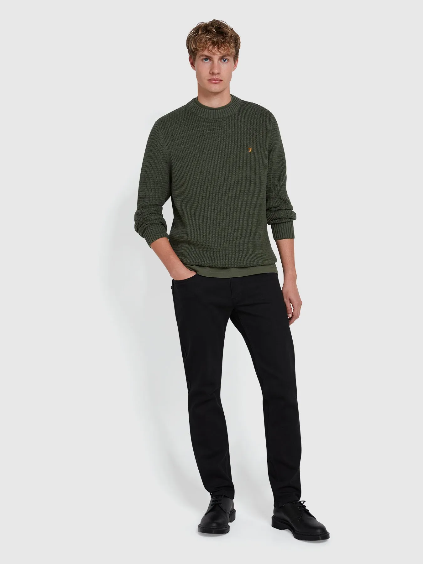 Foraker Crew Neck Sweater In Rosemary