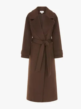 George wrap coat