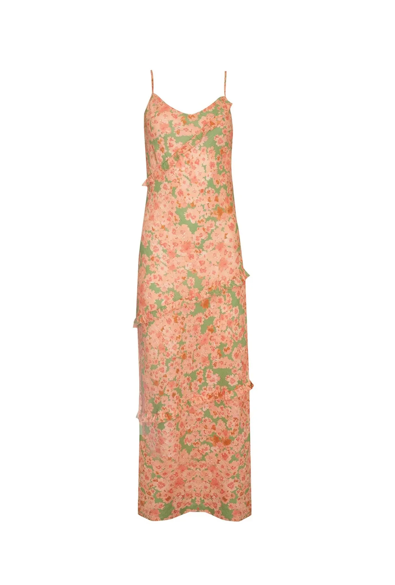 Gloria Maxi Dress - Flores Print