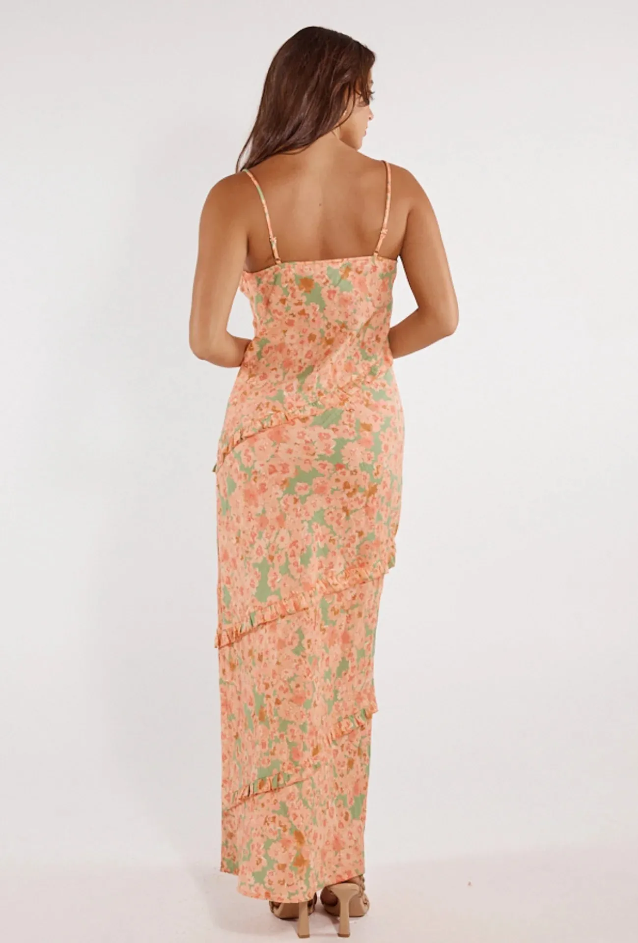 Gloria Maxi Dress - Flores Print