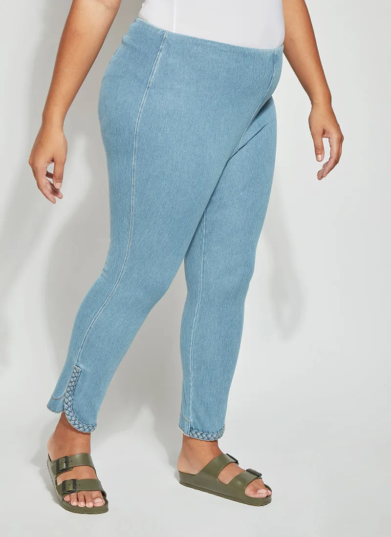 Happy Hour Braided Crop (Plus Size, 26" Inseam)