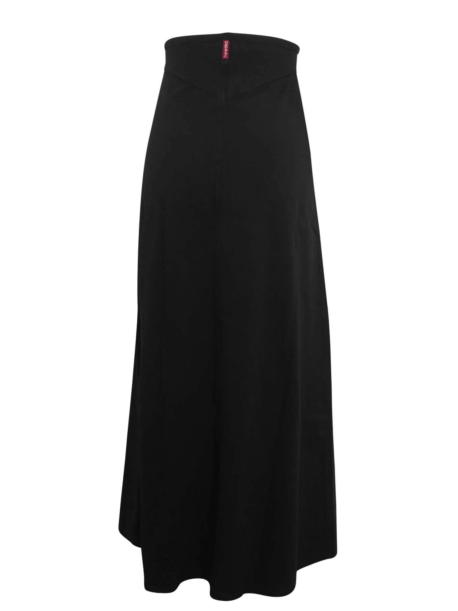 Hard Tail Double V-Yoke Maxi Skirt (Style: W-972)