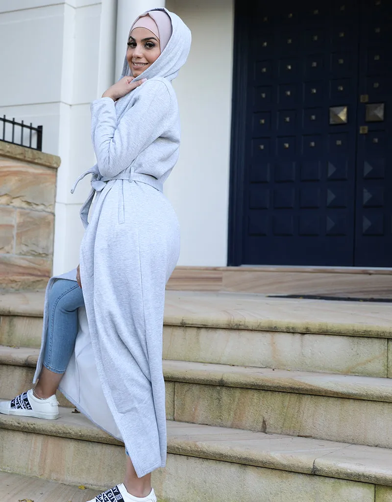 Hooded Maxi Cardi