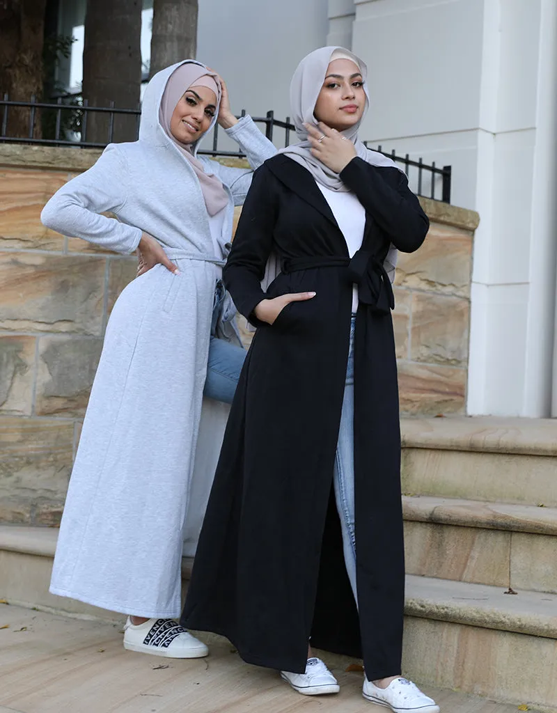 Hooded Maxi Cardi