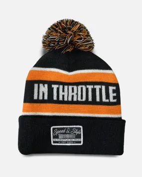 In Throttle We Trust Beanie - Orange