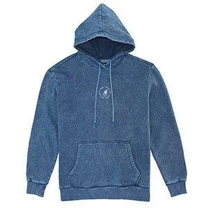 Kangol Acid Wash Emb Pullover Hoodie