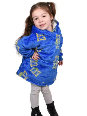 Kids Blanket Hoodie Eels