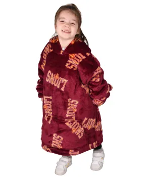 Kids Blanket Hoodie Lions