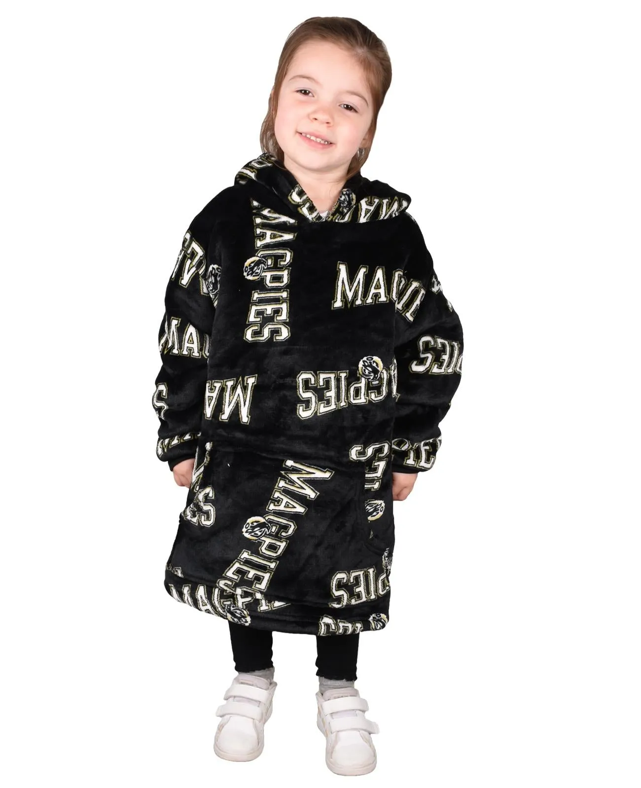 Kids Blanket Hoodie Magpies