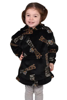 Kids Blanket Hoodie Wests Tiger