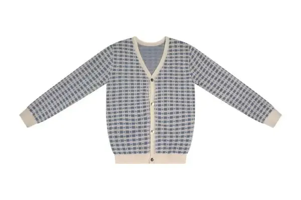 KIPP Blue Patterned Cardigan