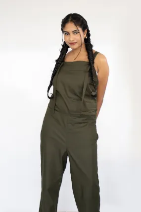 Laska Olive Green Jumpsuit