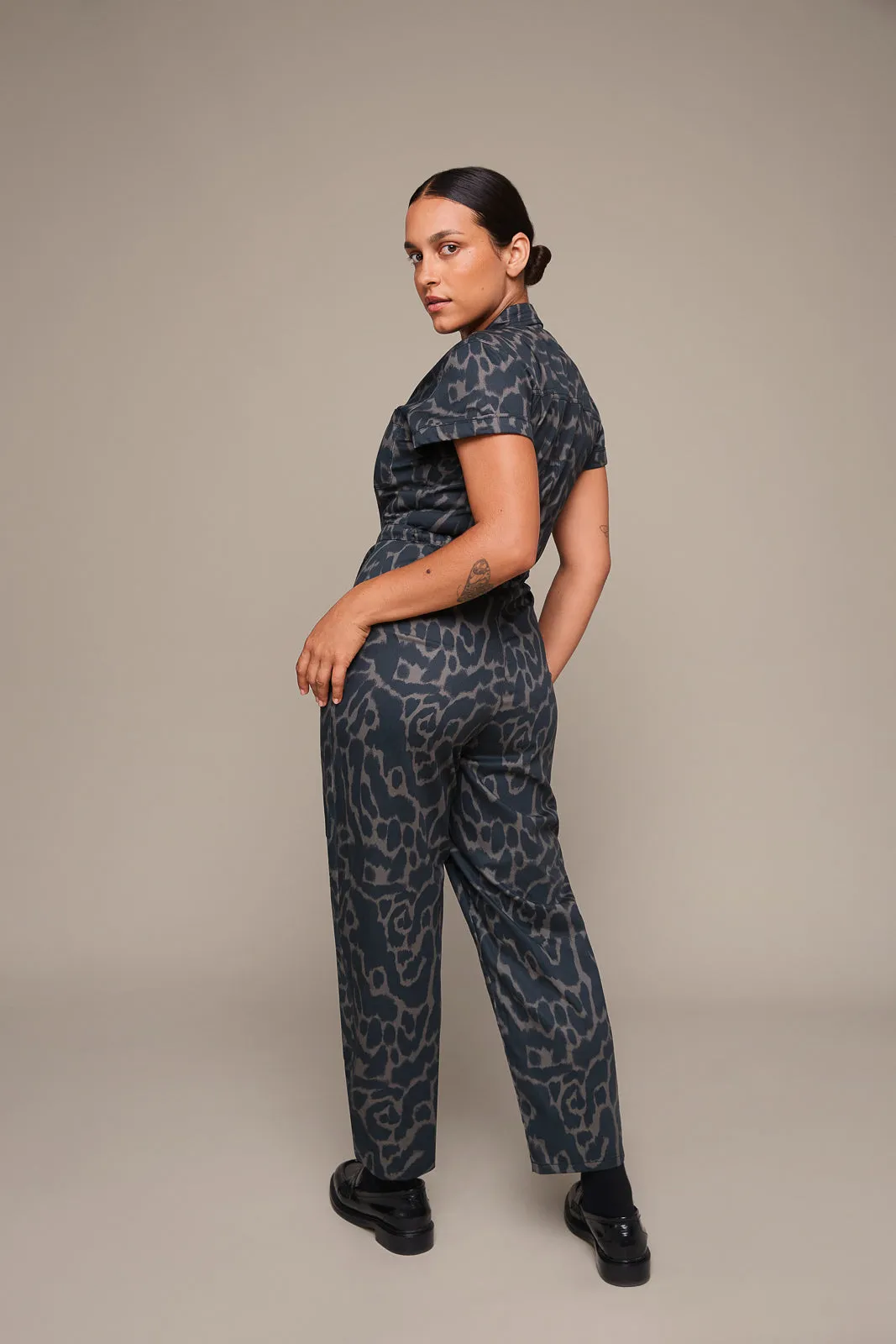 Leopard Jumpsuit (Final Sale)