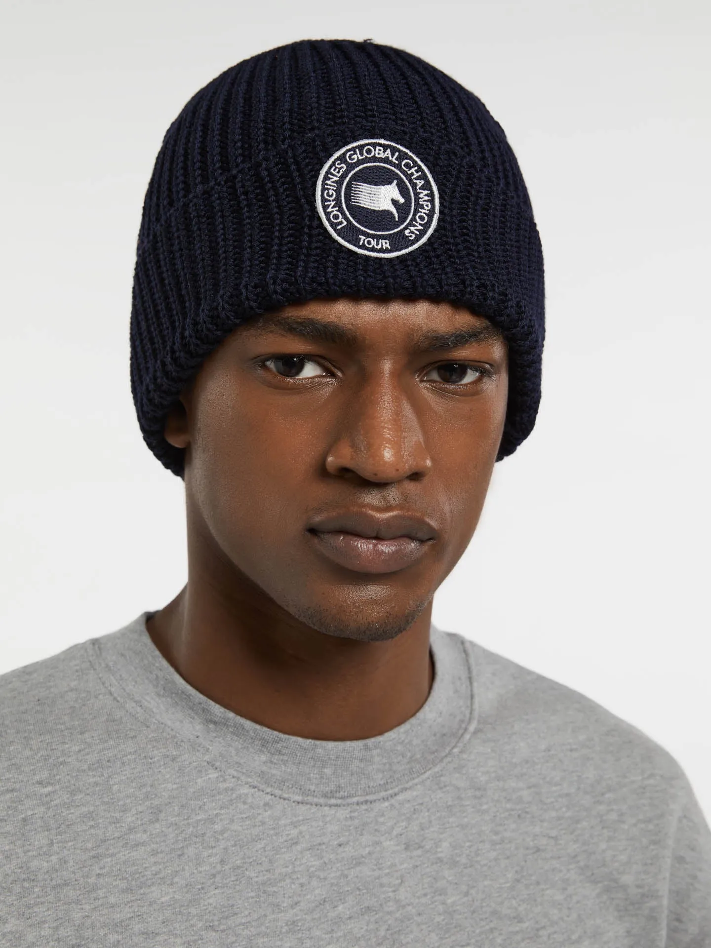 LGCT Essentials Wool Beanie - Navy Blue